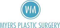 Myers Plastic Surgery Blue Logo